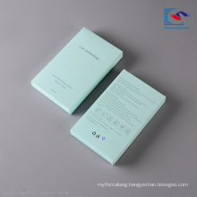 Promotional design folding empty cosmetic storage gift paper box